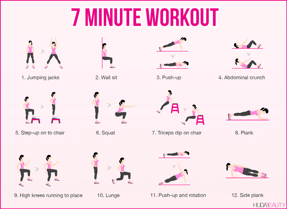 Printable 7 Minute Workout