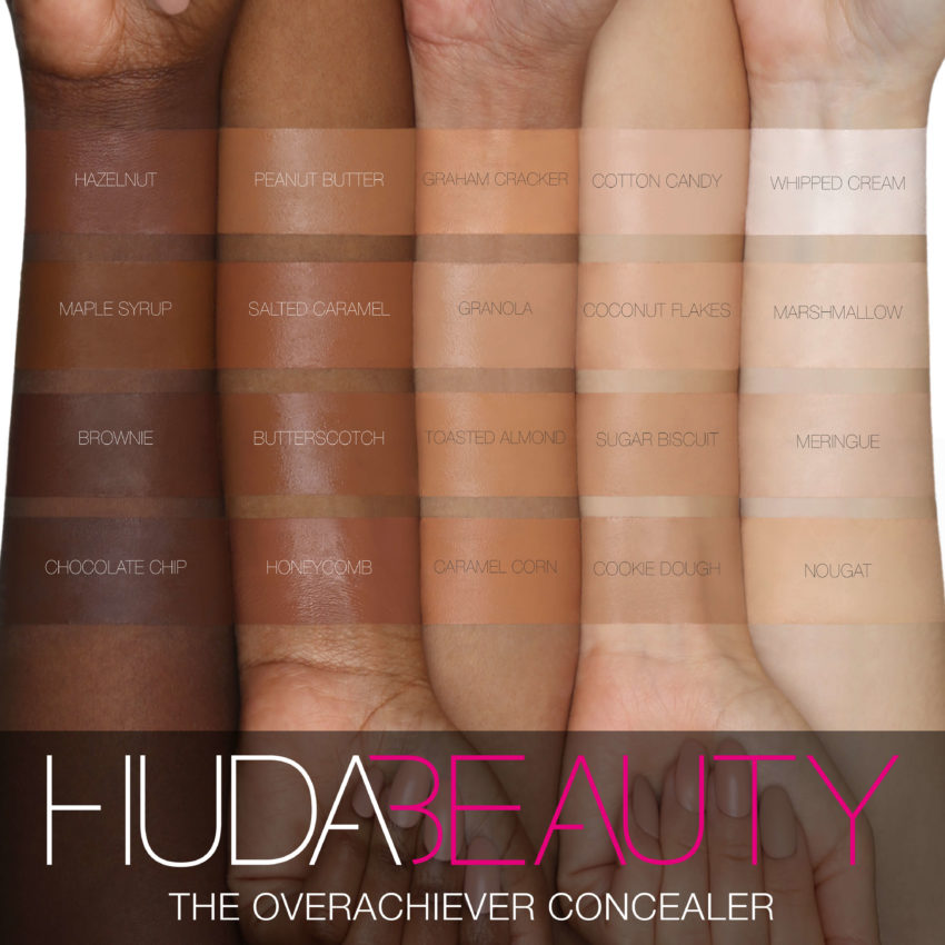 How To Find Your Perfect Overachiever Concealer Shade Match | Blog | HUDA  BEAUTY