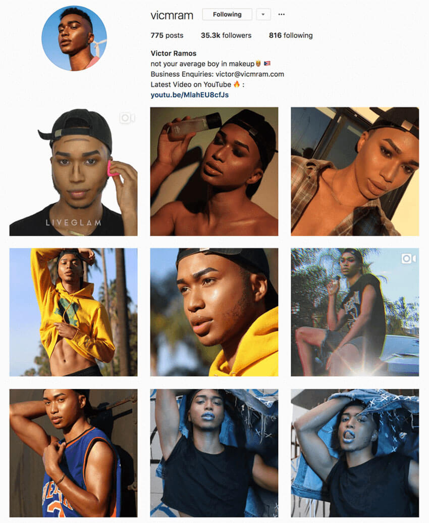 best beauty accounts