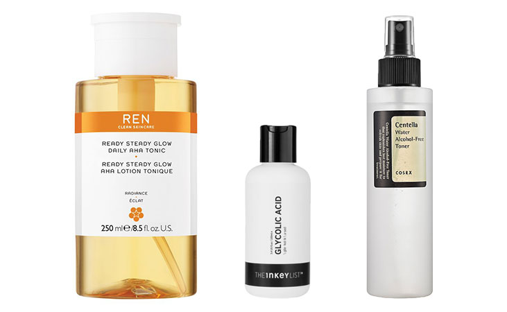 Hydrating skincare routine