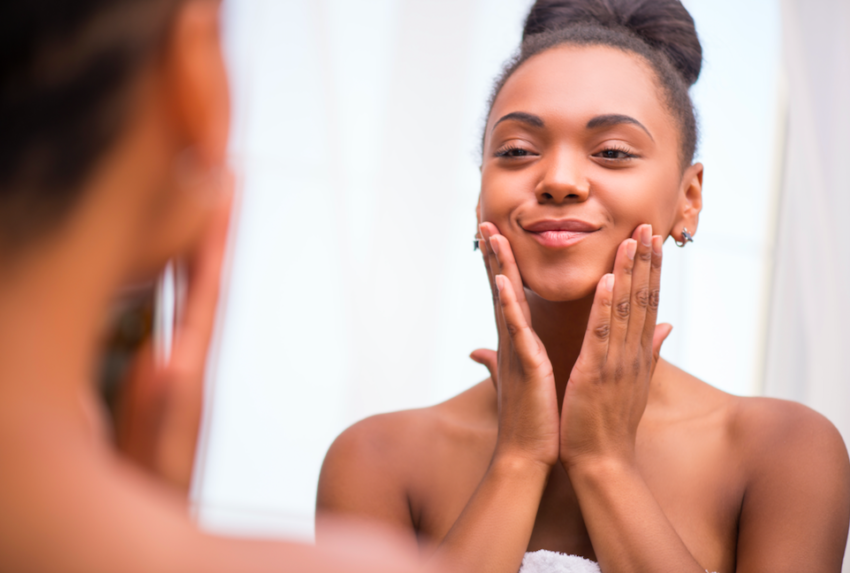 Daily skincare routine steps 