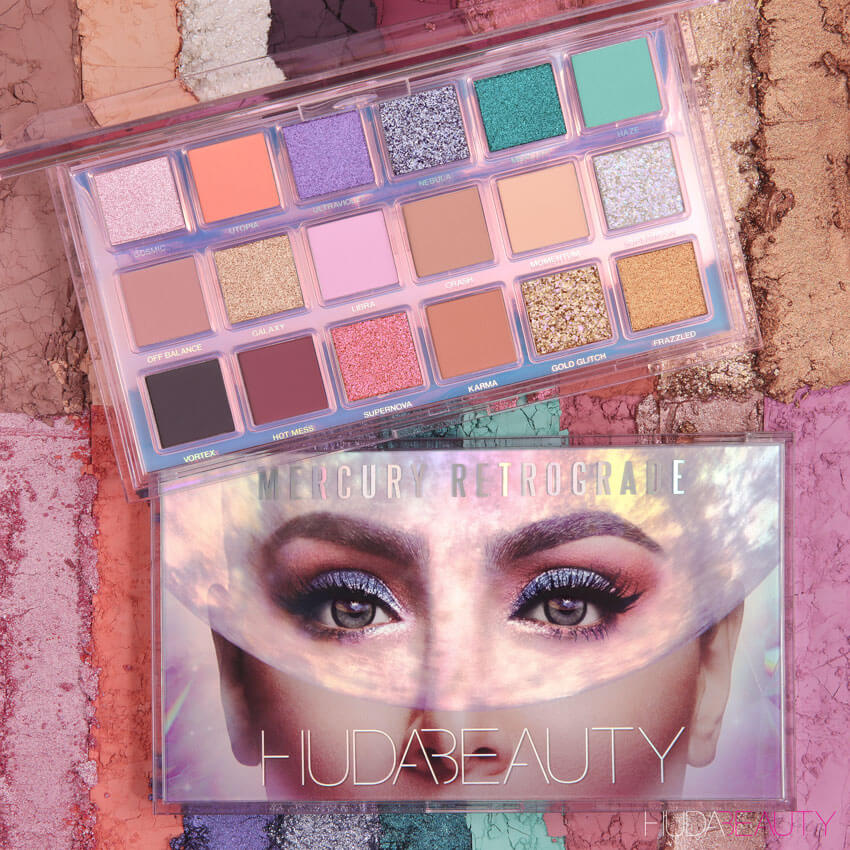 Huda Beauty's Mercury Retrograde Palette Launches Before Astrological Event