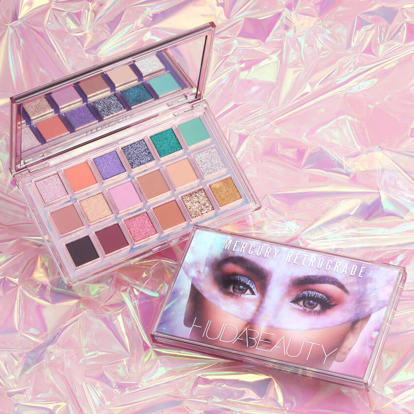 Mercury Retrograde Our Most Stunning Palette Ever Blog Huda Beauty Discover a line of synthetic lashes created to accentuate every makeup look, and founded by beauty connoisseur huda kattan. mercury retrograde our most stunning