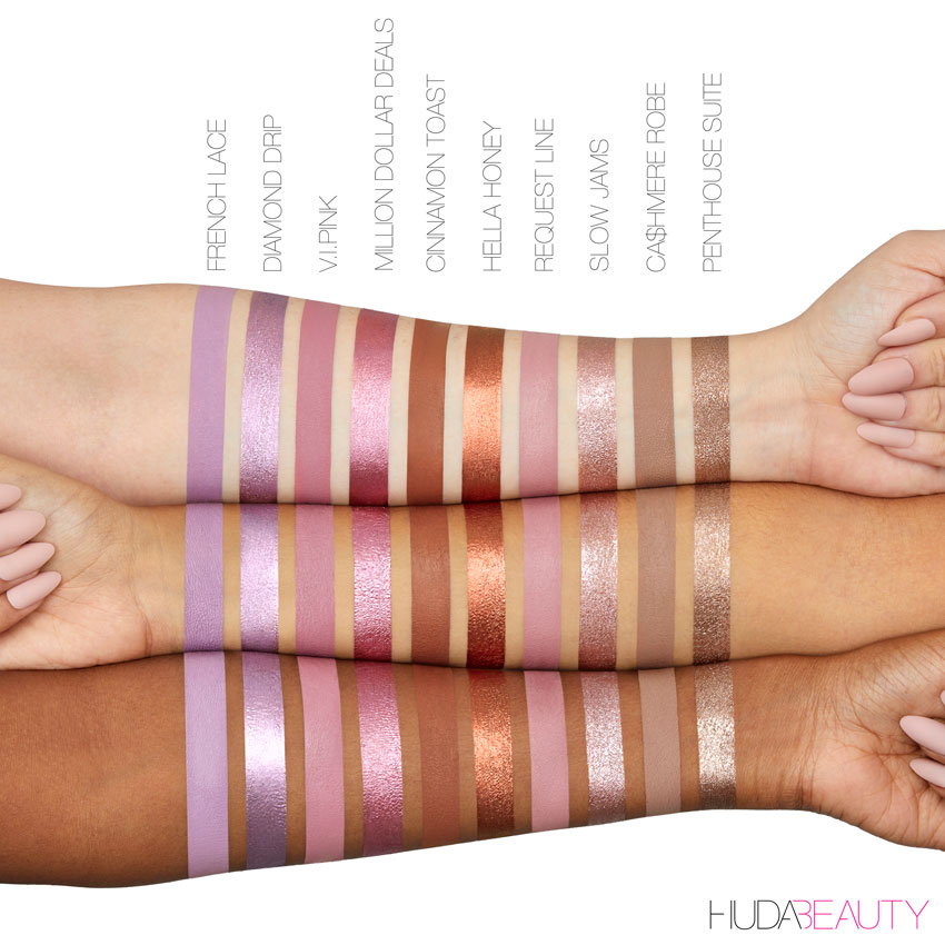 Revealed 5 NEW Shades Of Melted Shadows Blog HUDA BEAUTY