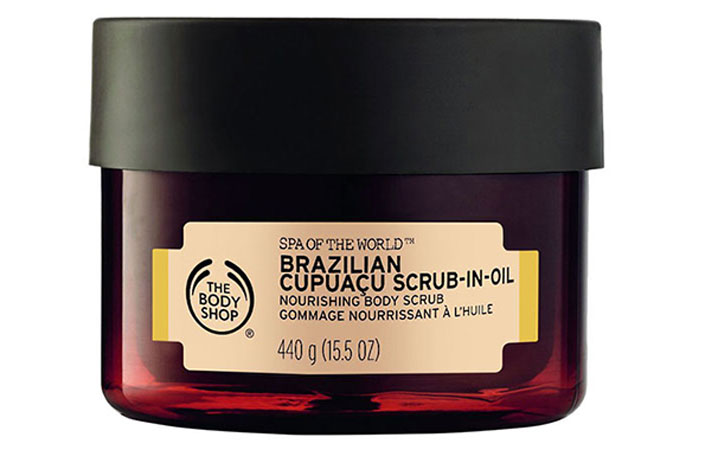 The Body Shop Brazilian Cupuacu Scrub-In-Oil Nourishing Body Scrub