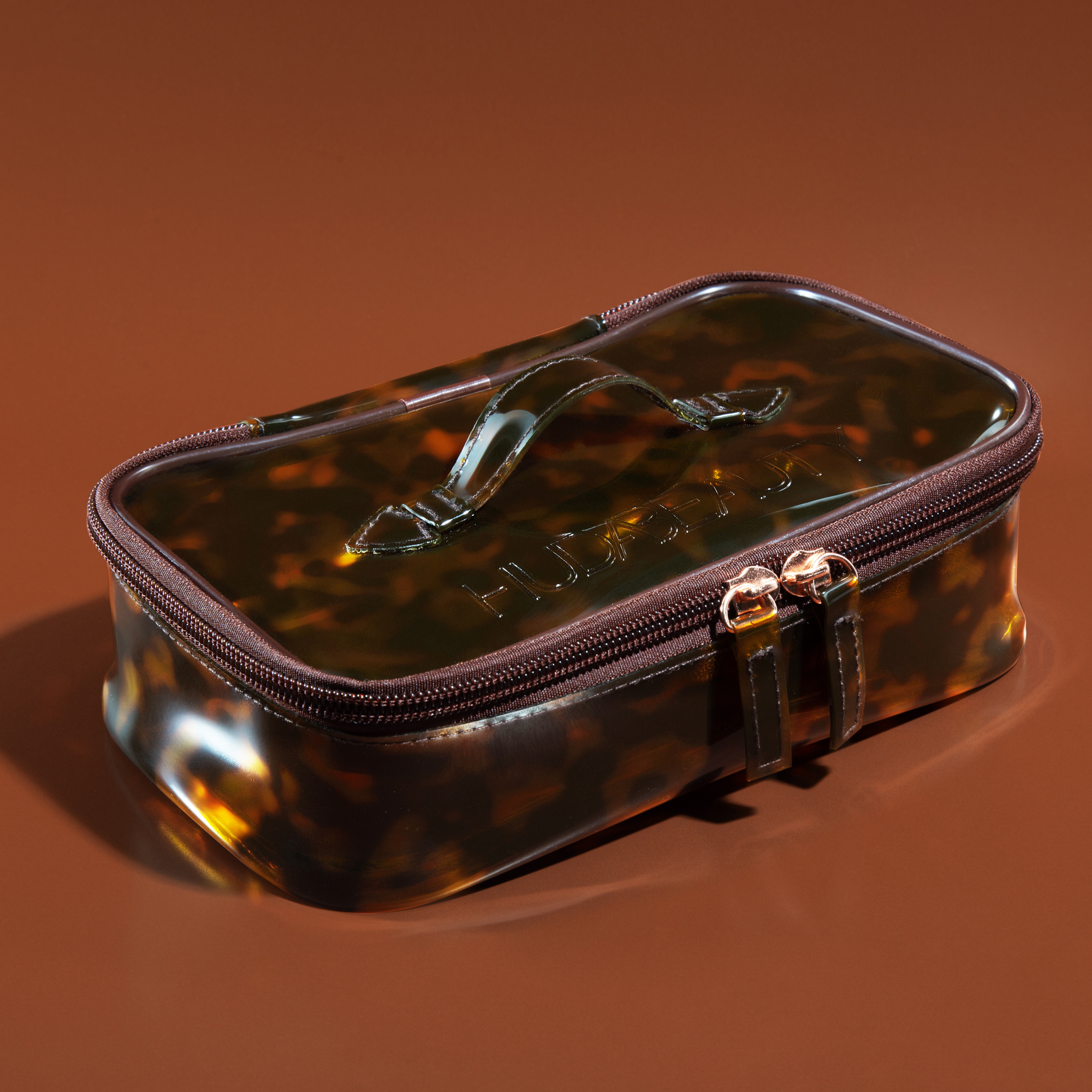 Brown Obsessions Tortoiseshell Mini Beauty Case