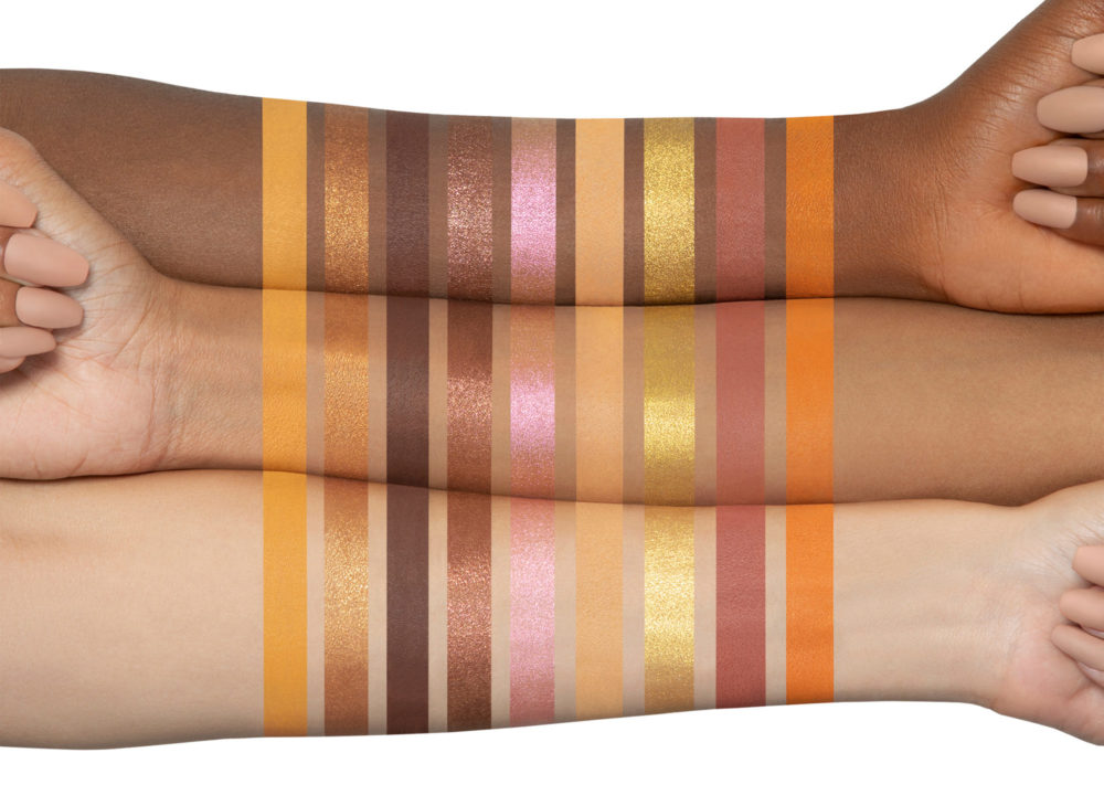 Wild Obsessions Tiger palette swatches