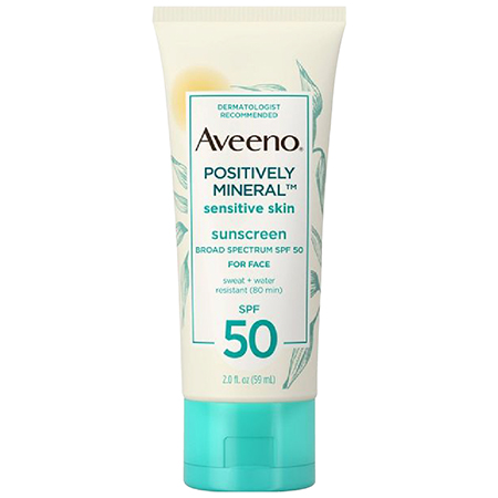 Aveeno Positively Mineral Sensitive Skin Spf