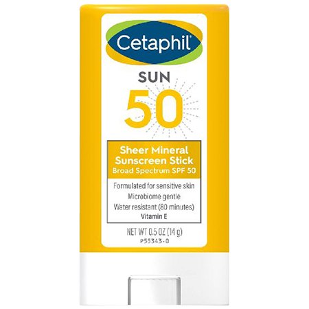 Cetaphil Sheer Mineral Sunscreen Stick SPF50